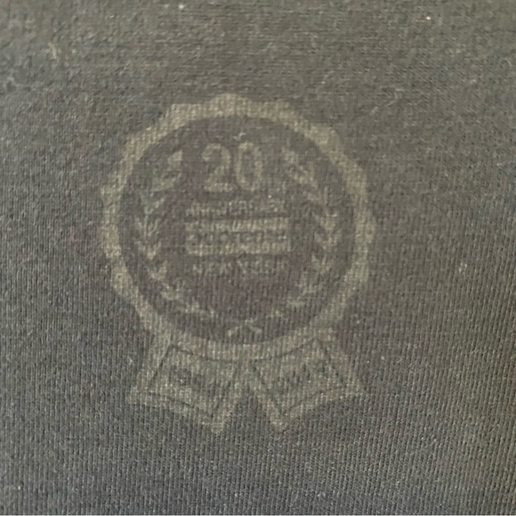 Supreme Spellout T-Shirt Black Red Graphic Tee Short Sleeve 20th Mens Medium - Picture 4 of 8